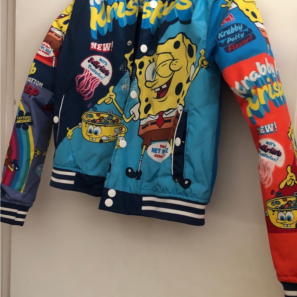 SpongeBob SquarePants Nickelodeon Button-Up Jacket with Two Pockets